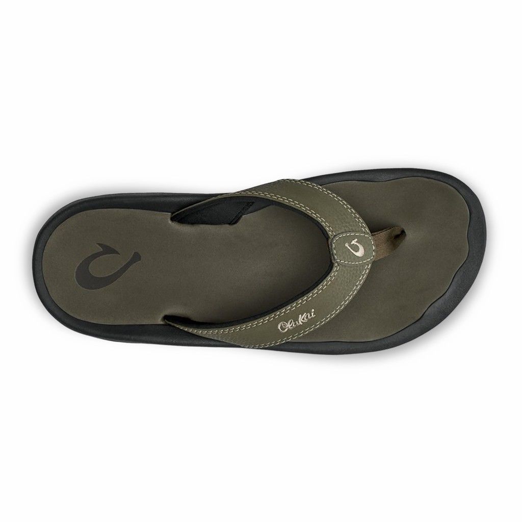 Sandalias Olukai ‘Ohana - Chanclas Hombre Verdes 20315-860